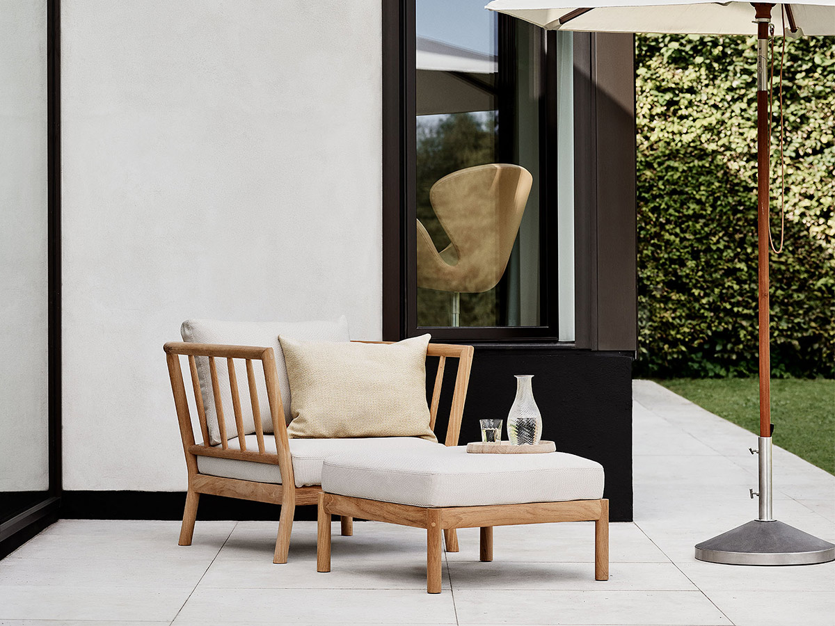 Fritz Hansen Tradition Outdoor Pouf
