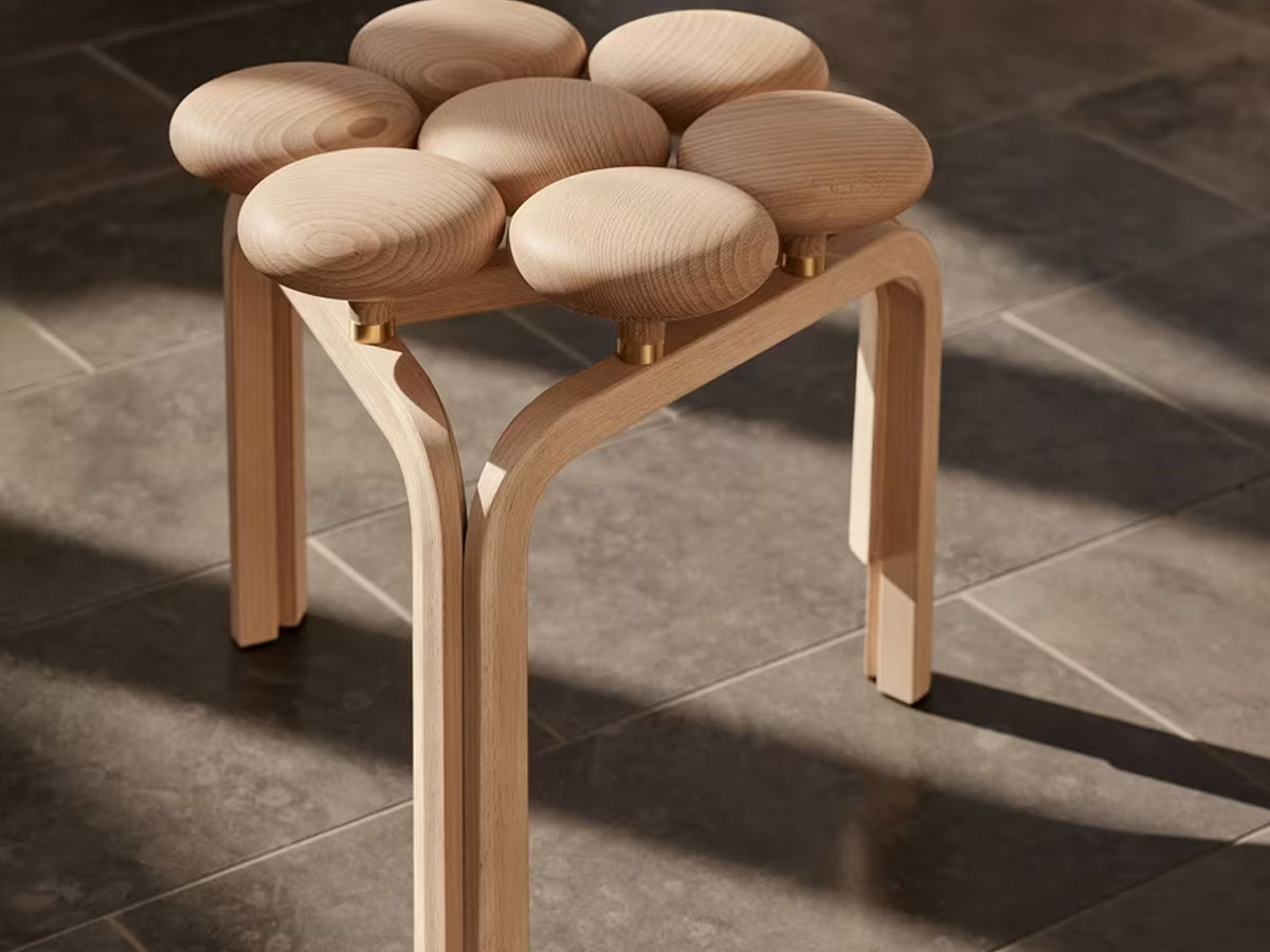 Fritz Hansen Utzon Stool