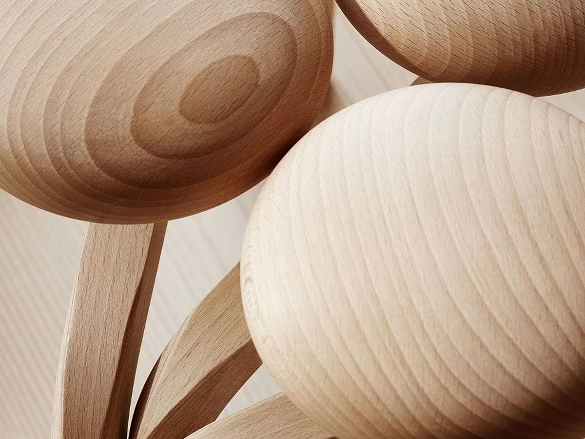 Fritz Hansen Utzon Stool