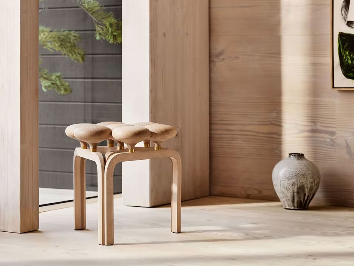 Fritz Hansen Utzon Stool