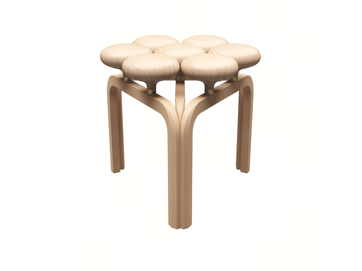 Fritz Hansen Utzon Stool