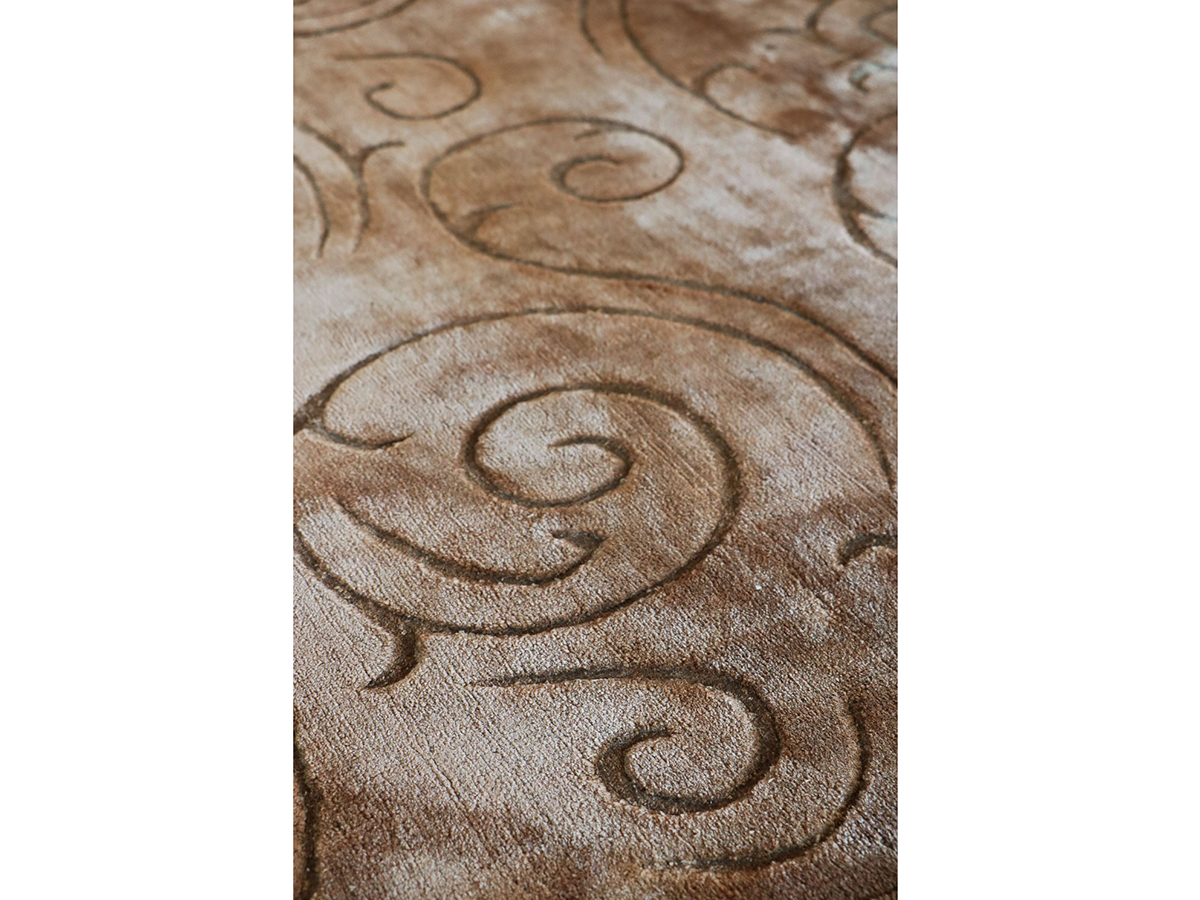 G.T.DESIGN In Canto Ricco Rug Amber