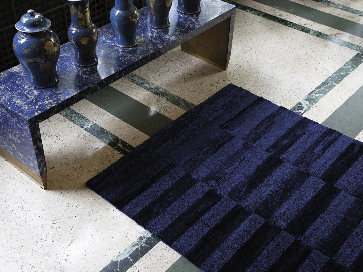 G.T.DESIGN Kama Allegro Con Brio Rug Blu