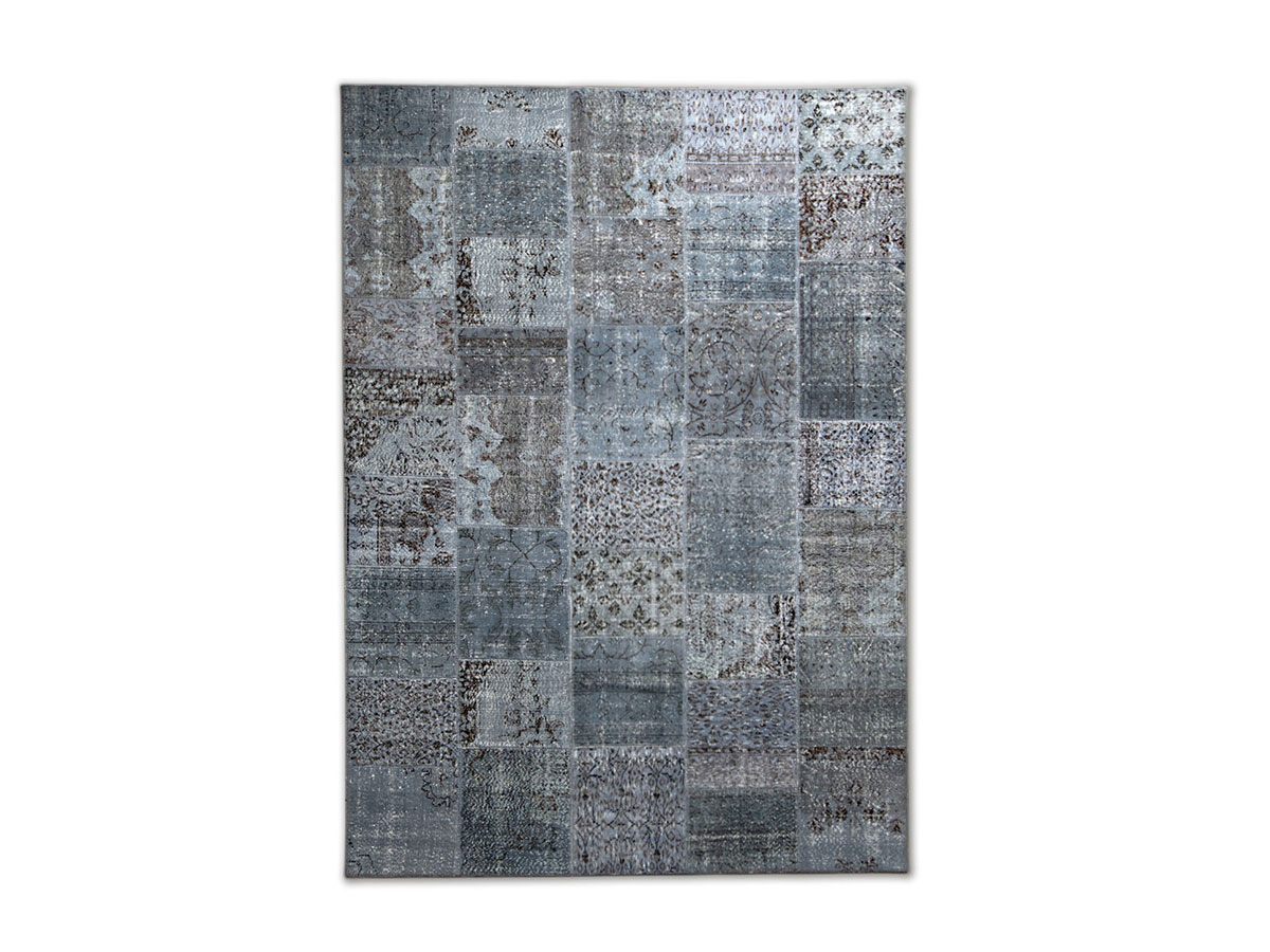 G.T.DESIGN Meatpacking Patchwork Rug Blu