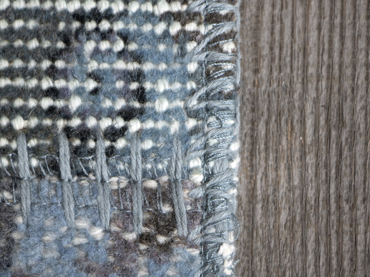 G.T.DESIGN Meatpacking Patchwork Rug Blu