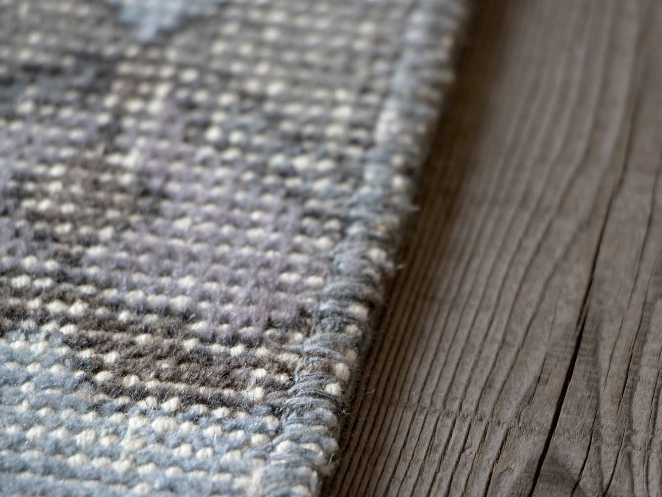 G.T.DESIGN Meatpacking Patchwork Rug Blu