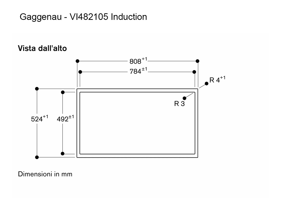 Gaggenau 400 Series Induction Hob 80 Cm