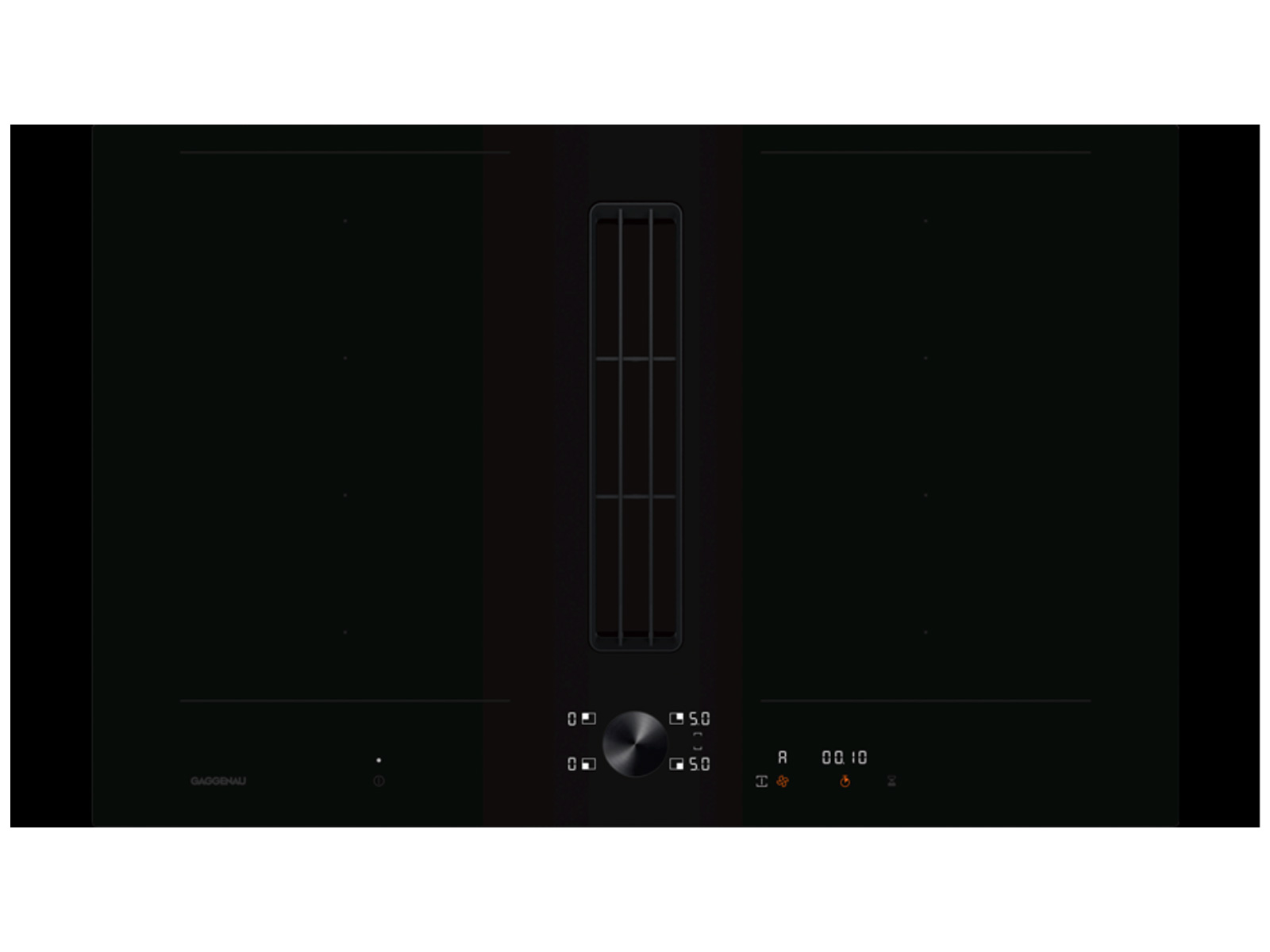 Gaggenau Cv282101 Induction Hob With Integrated Hood 80 Cm