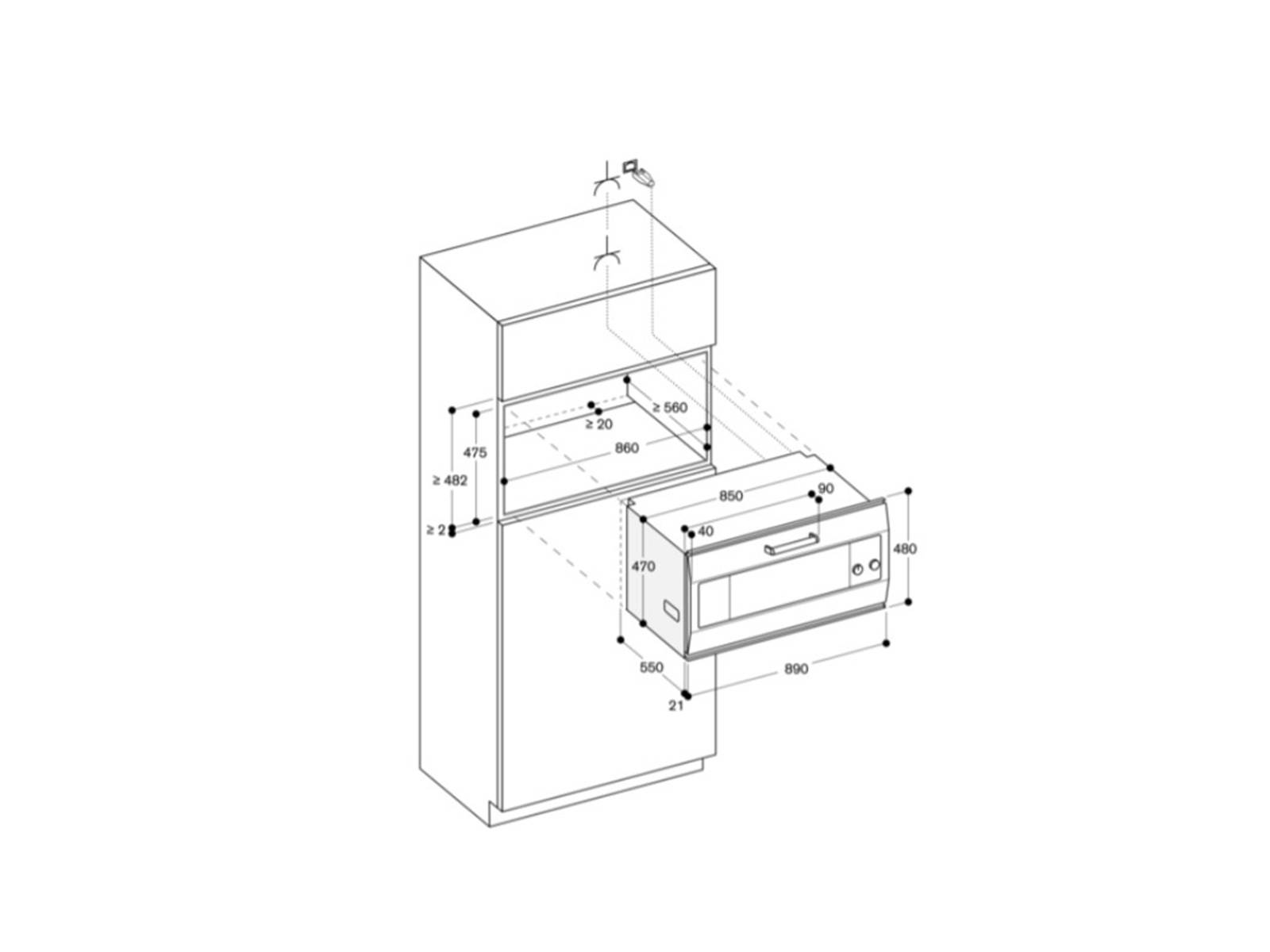 Gaggenau Eb333111 Serie 300 Electric Oven