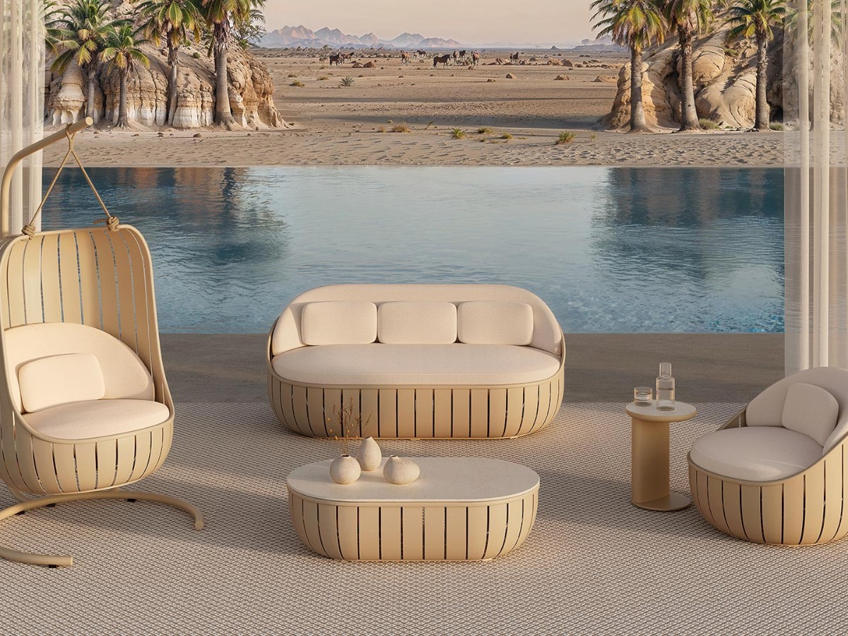 GandiaBlasco Arena Oval Coffee Table