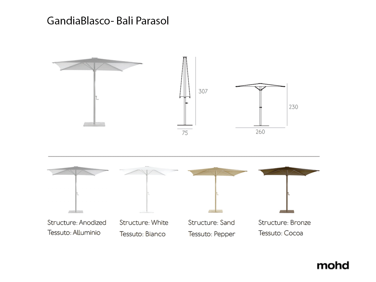 GandiaBlasco Bali Parasol
