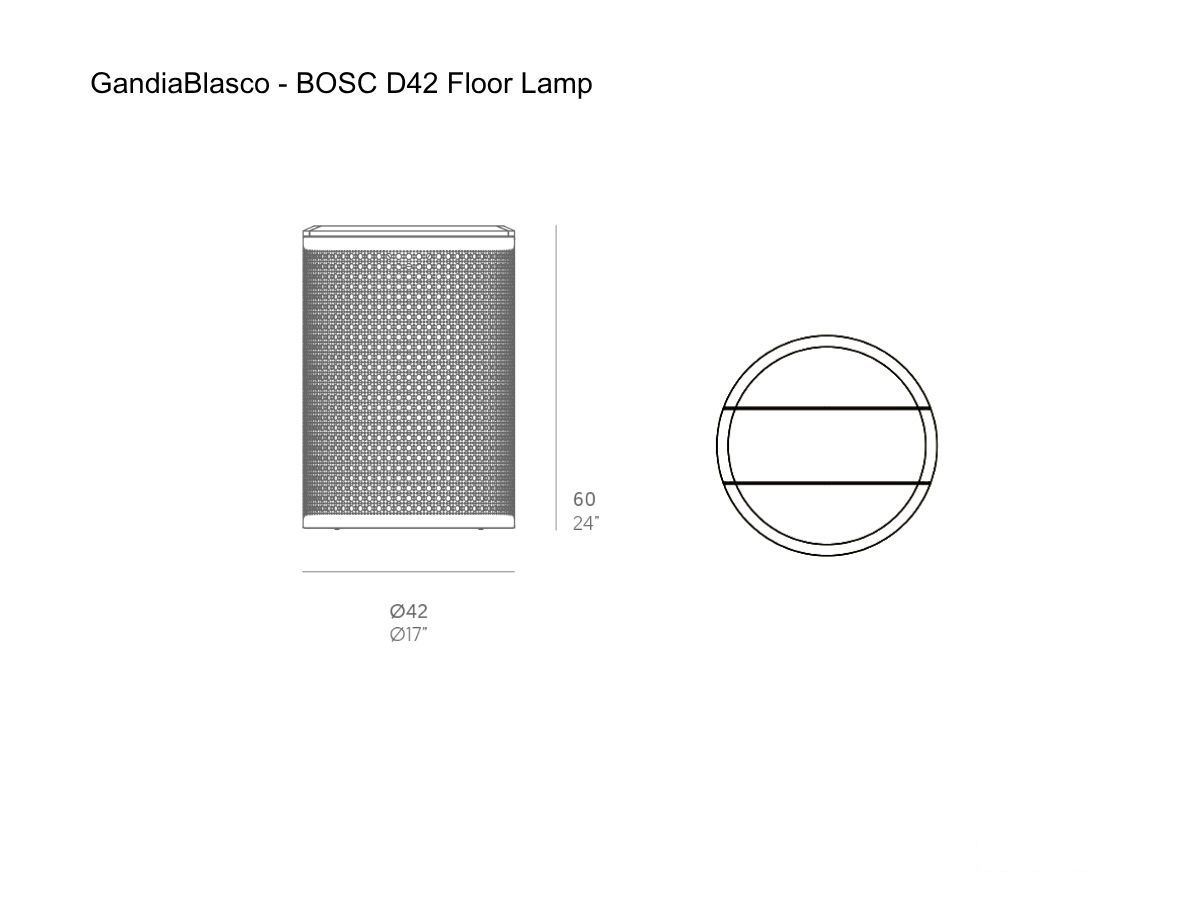 GandiaBlasco Bosc D42 Floor Lamp