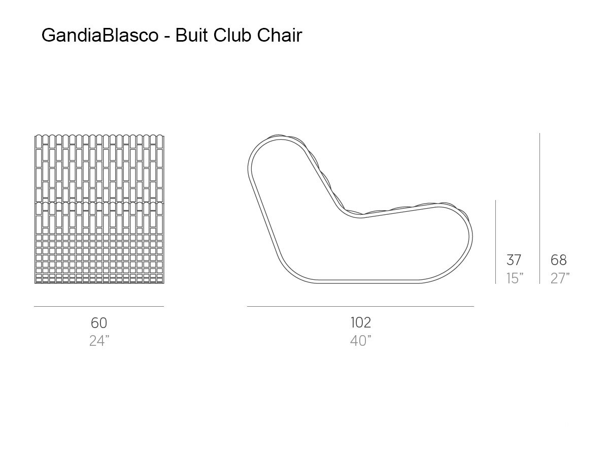 GandiaBlasco Buit Club Chair