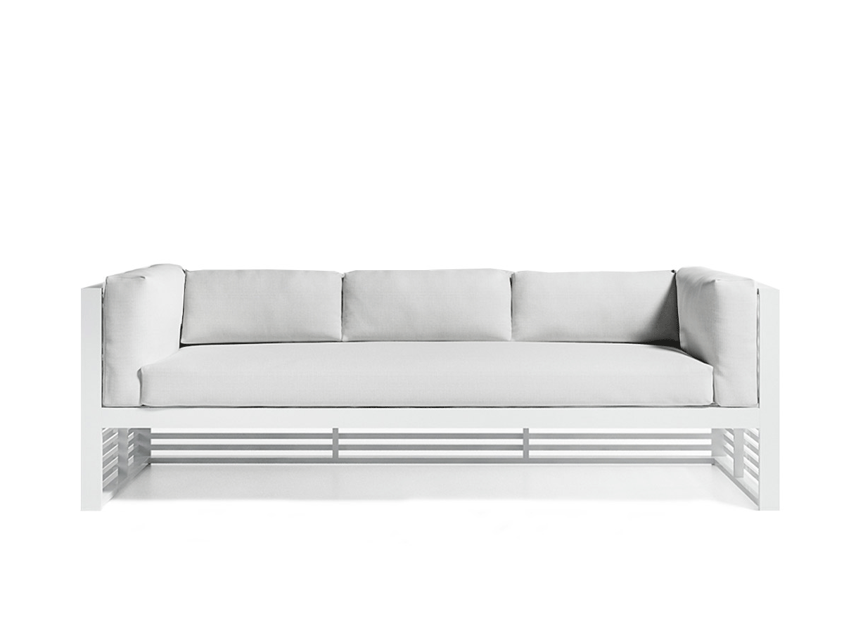 GandiaBlasco Dna 3 Seater Sofa Silvertex Ice