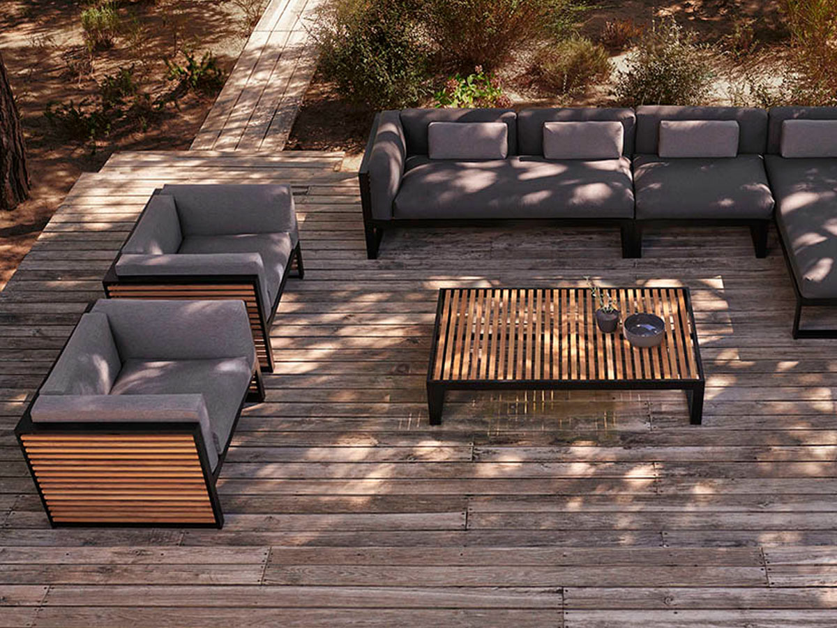 GandiaBlasco Dna Teak Lounge Chair
