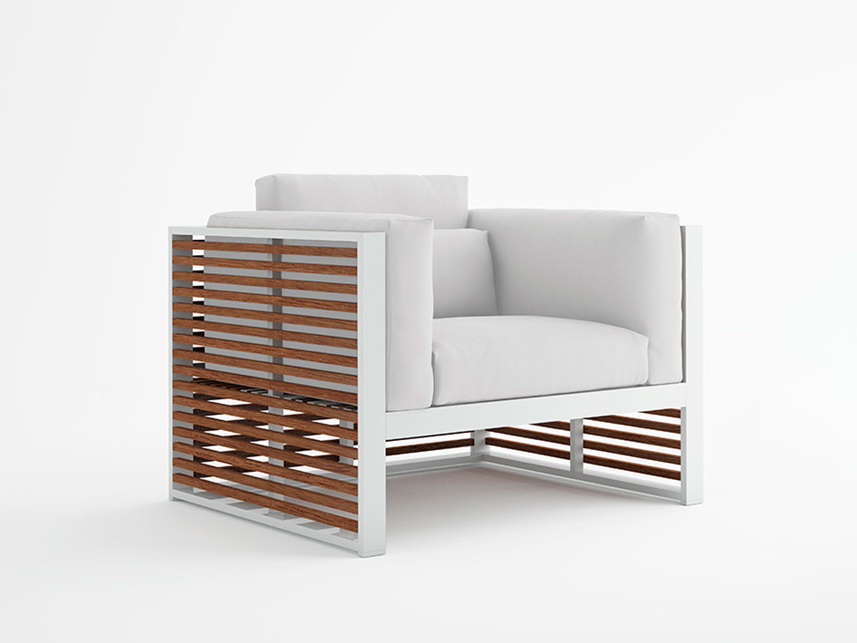 GandiaBlasco Dna Teak Lounge Chair