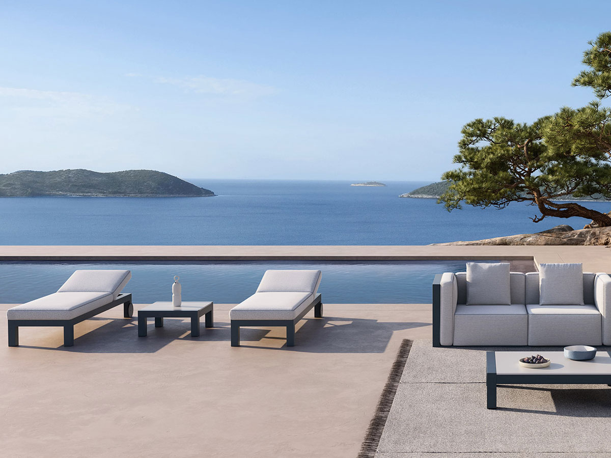GandiaBlasco Islablanca Square Coffee Table