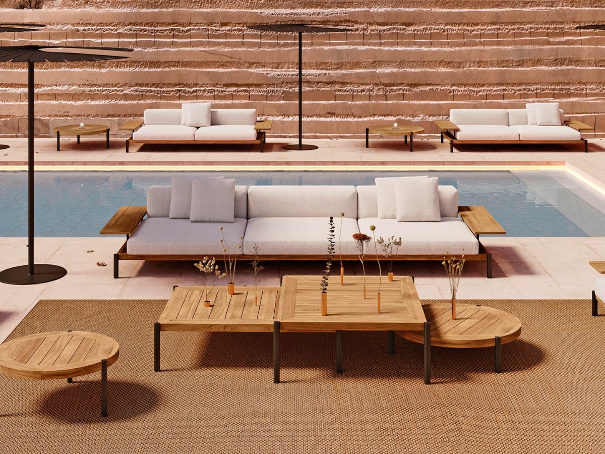 GandiaBlasco Lademadera 3 Seat Sofa