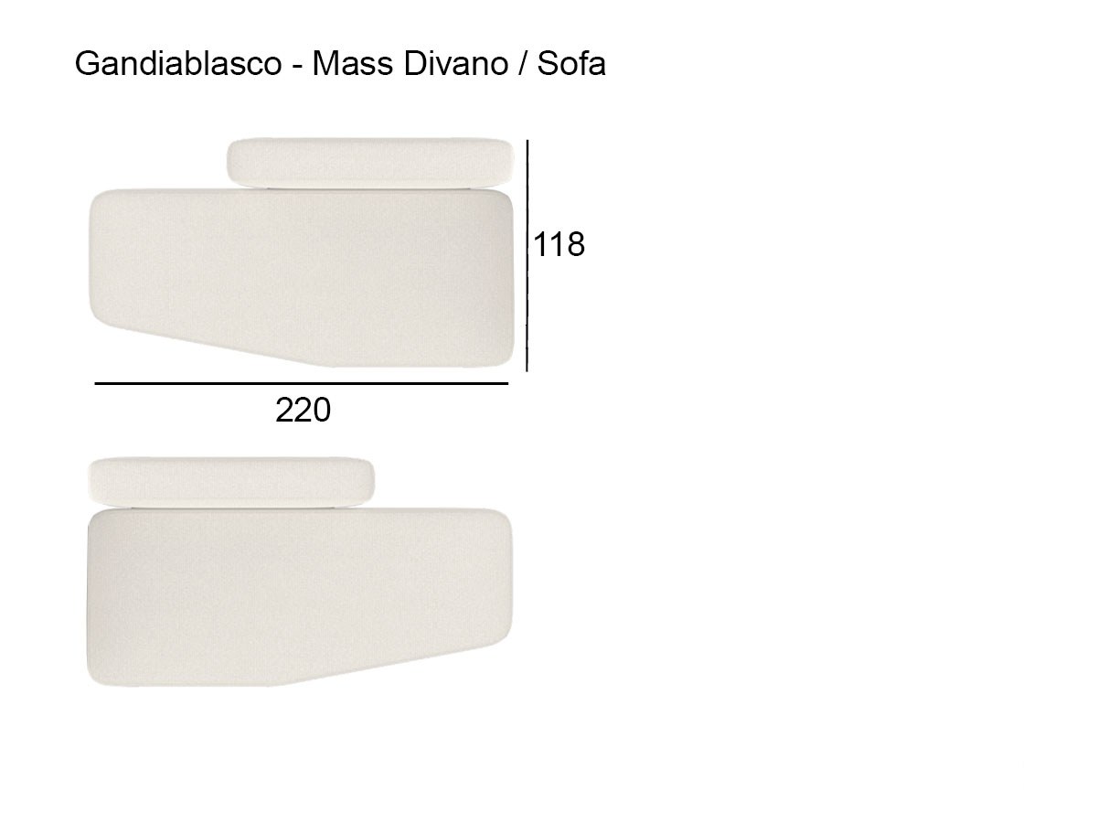 GandiaBlasco Mass Modular Sofa