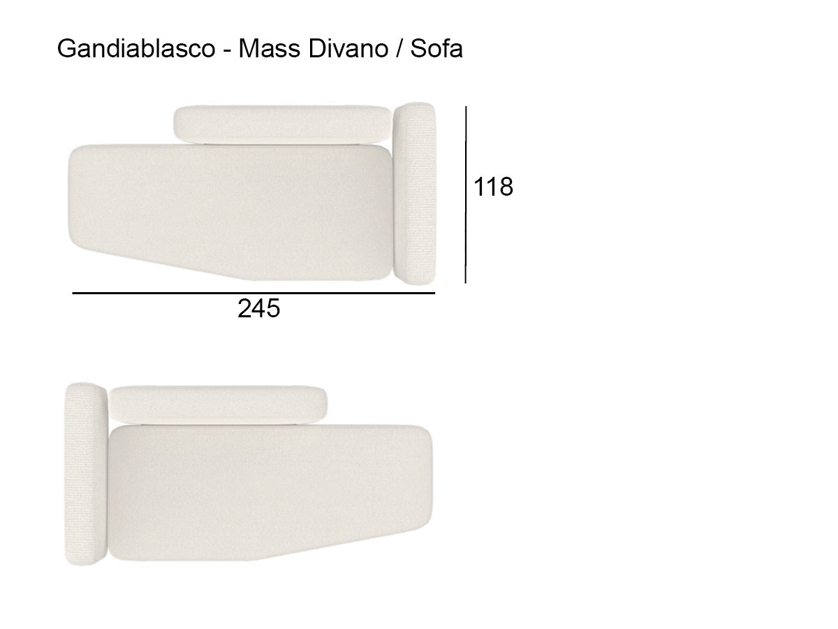 GandiaBlasco Mass Modular Sofa
