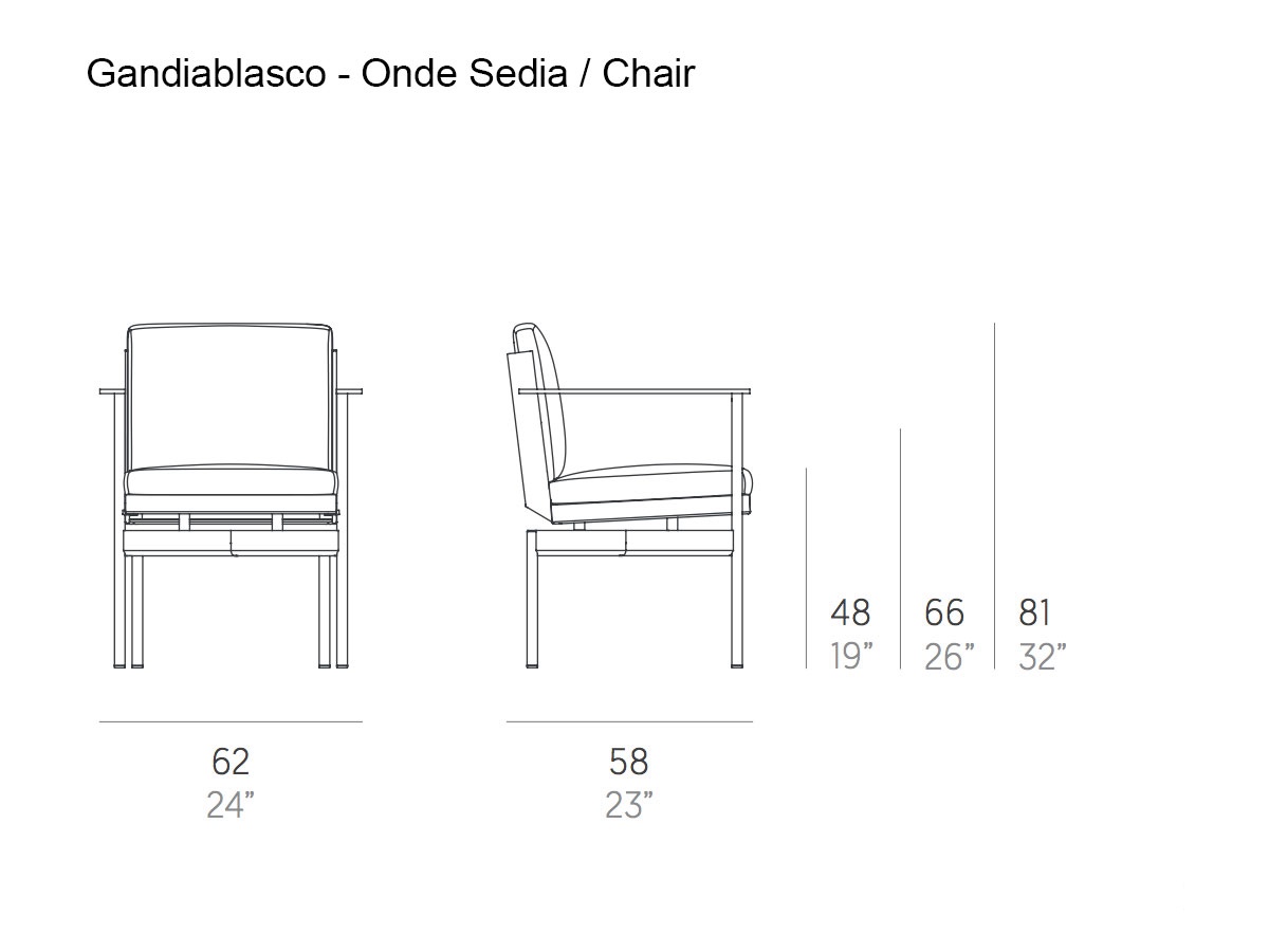 GandiaBlasco Onde Dining Chair