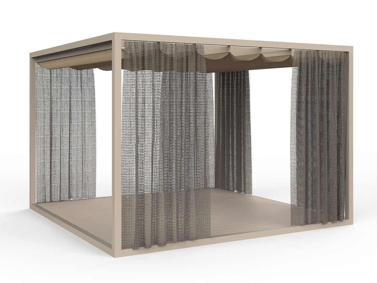 GandiaBlasco Pergolas Module 1 Floor 360x360x250h