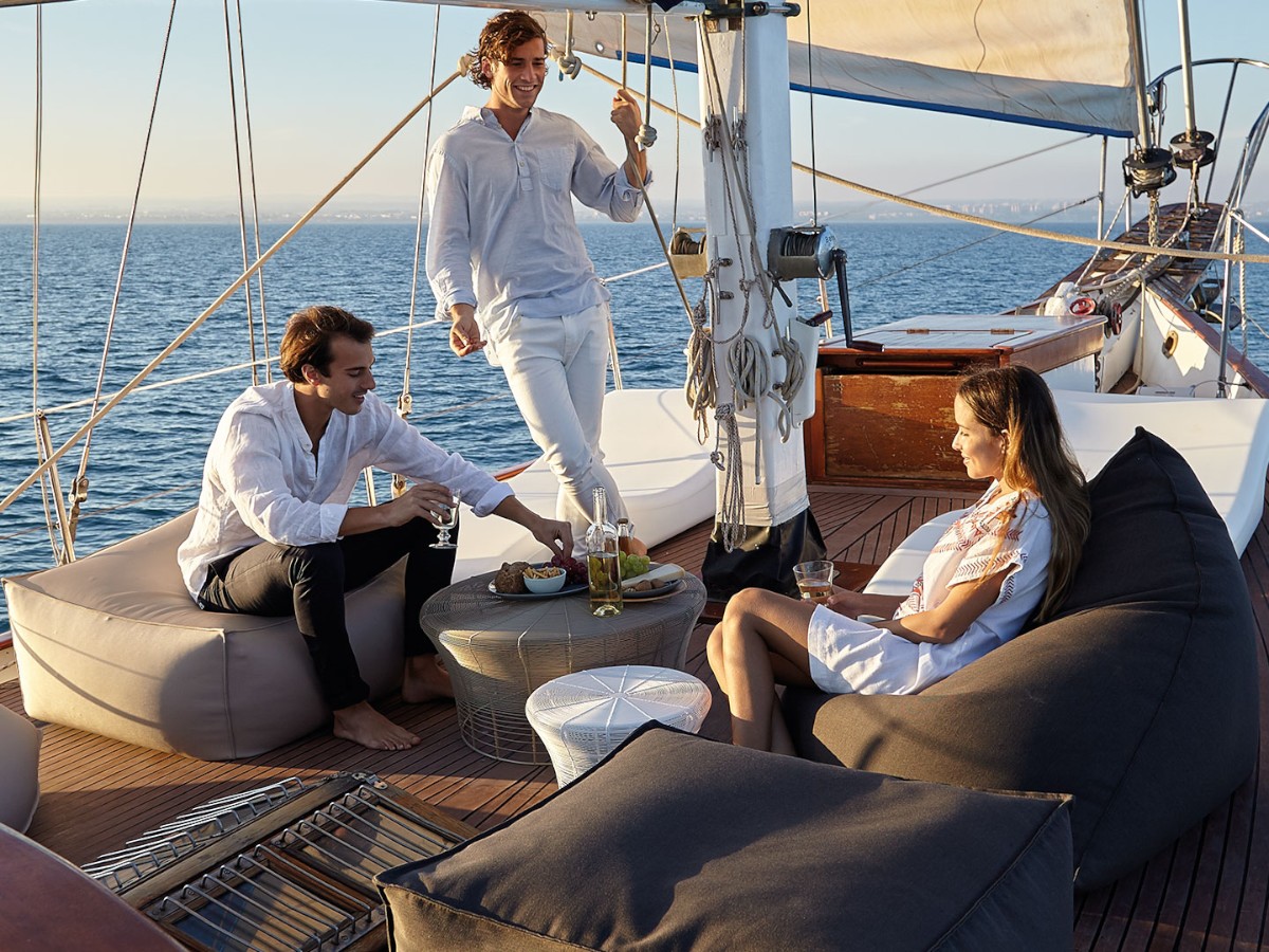 GandiaBlasco Sail Pouf Outdoor
