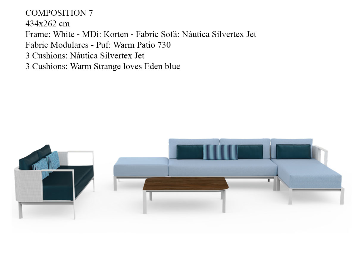 GandiaBlasco Solanas Sofas Composition