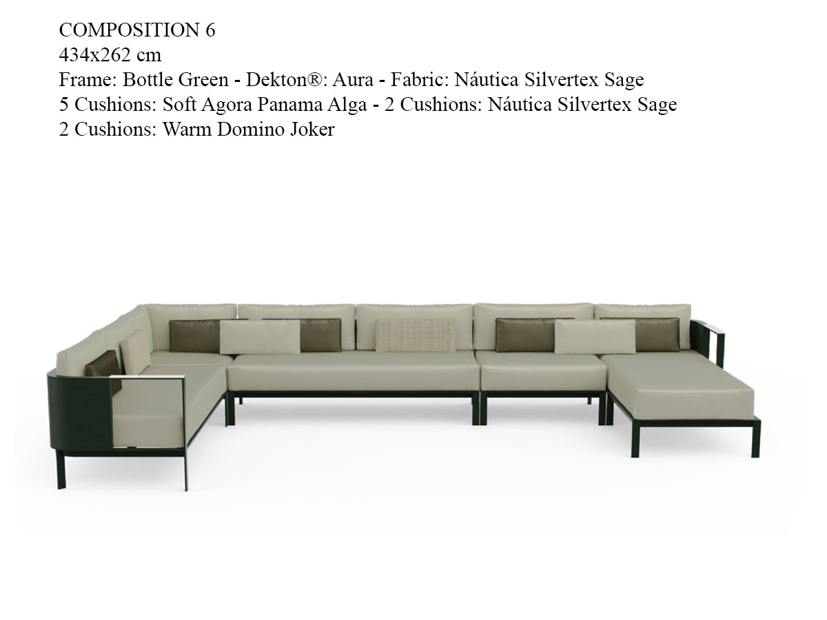 GandiaBlasco Solanas Sofas Composition
