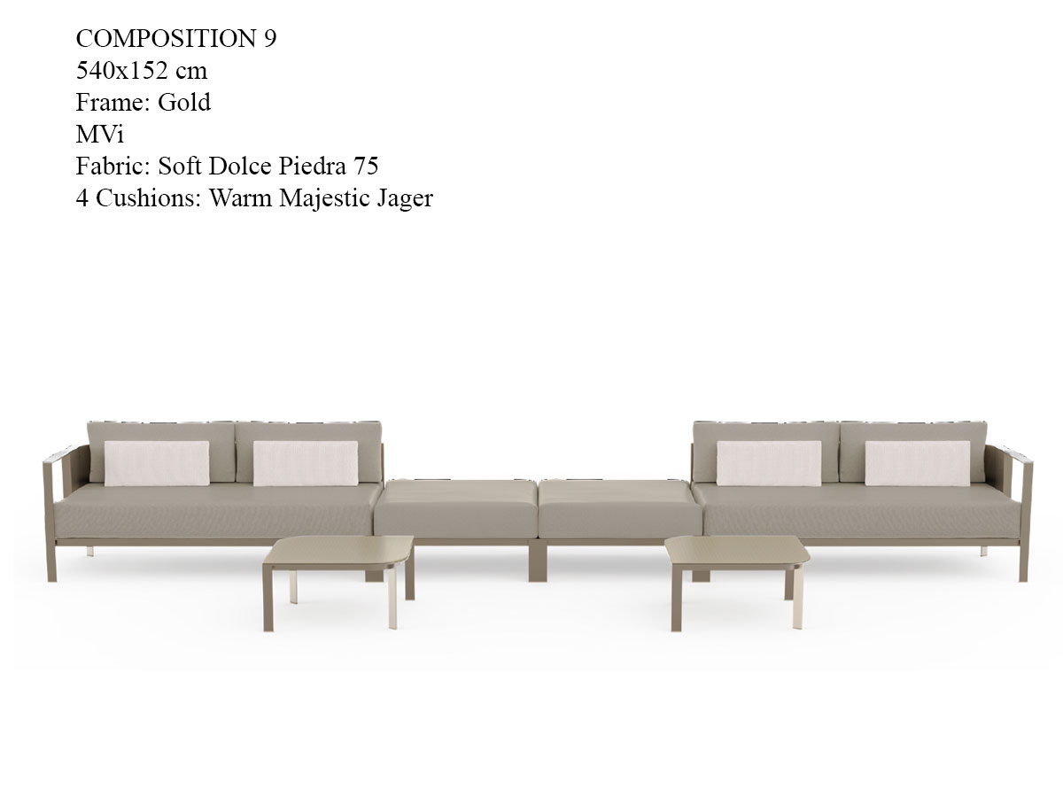 GandiaBlasco Solanas Sofas Composition