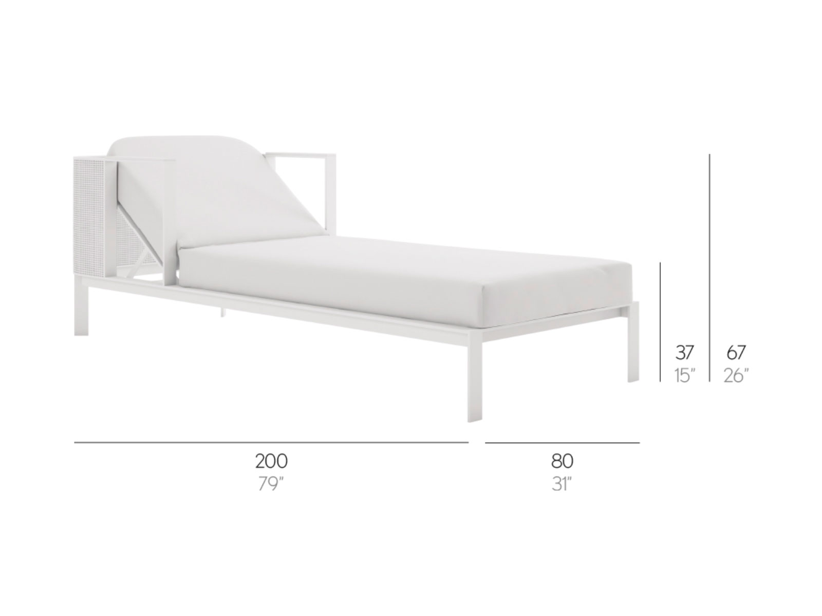 GandiaBlasco Solanas Sunbed