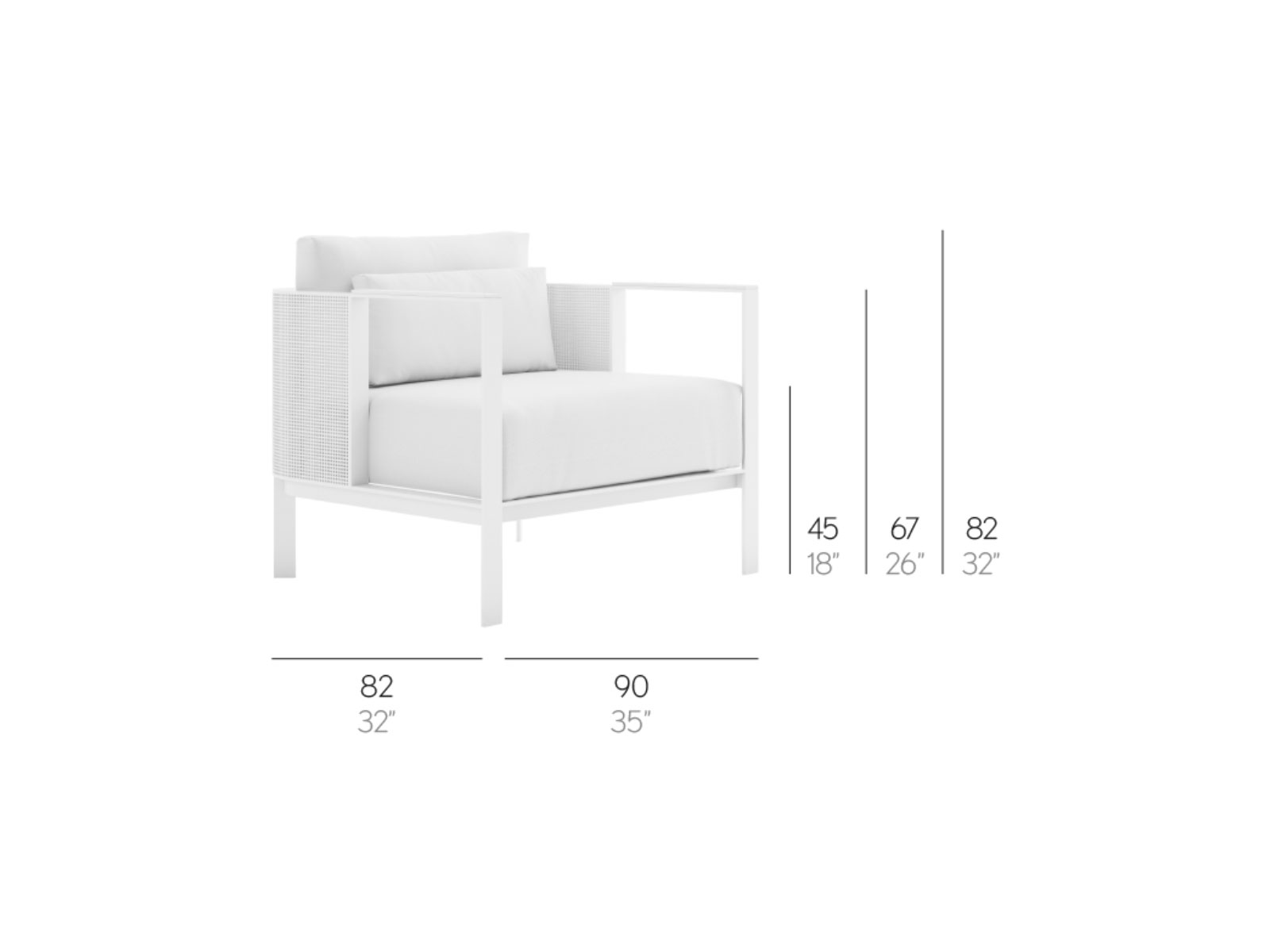 GandiaBlasco Solanas Lounge Chair