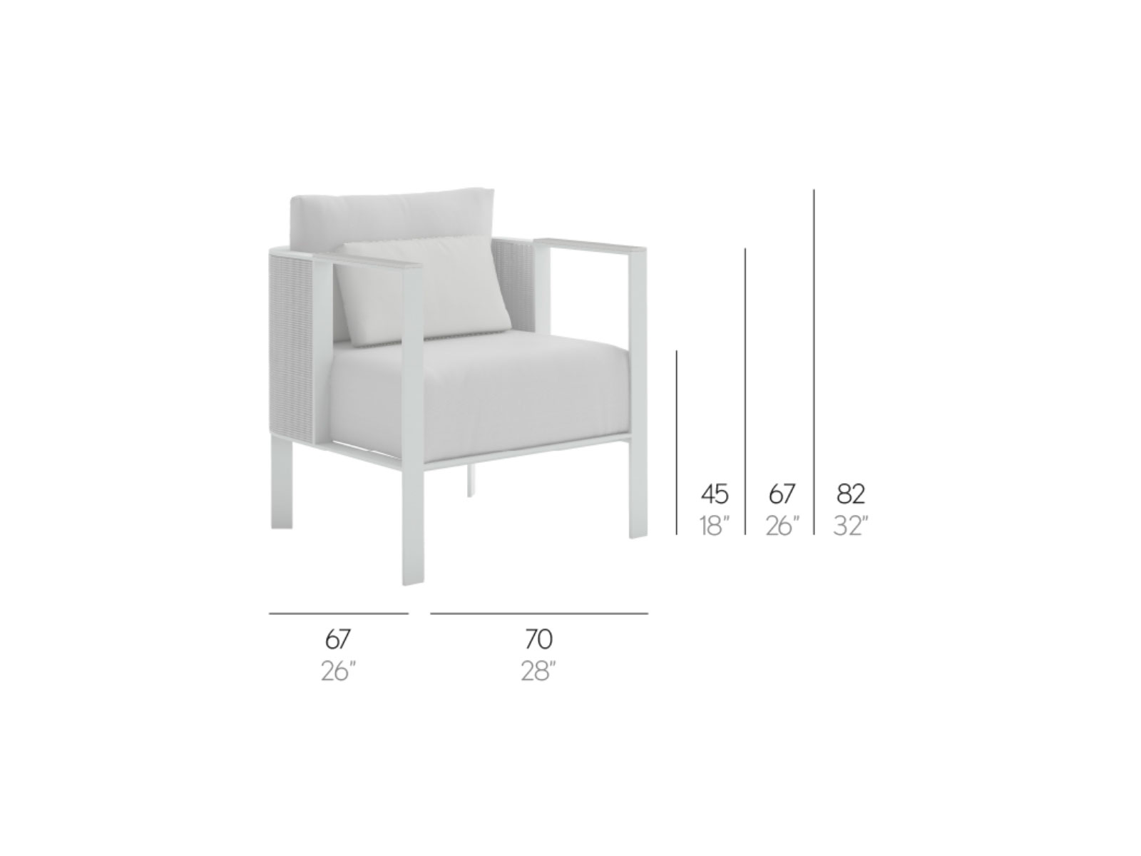 GandiaBlasco Solanas Dining Club Armchair