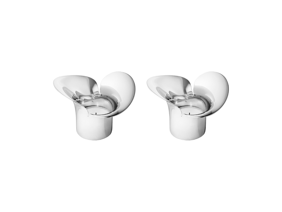 Подсвечник Georg Jensen Bloom Botanica, набор 2