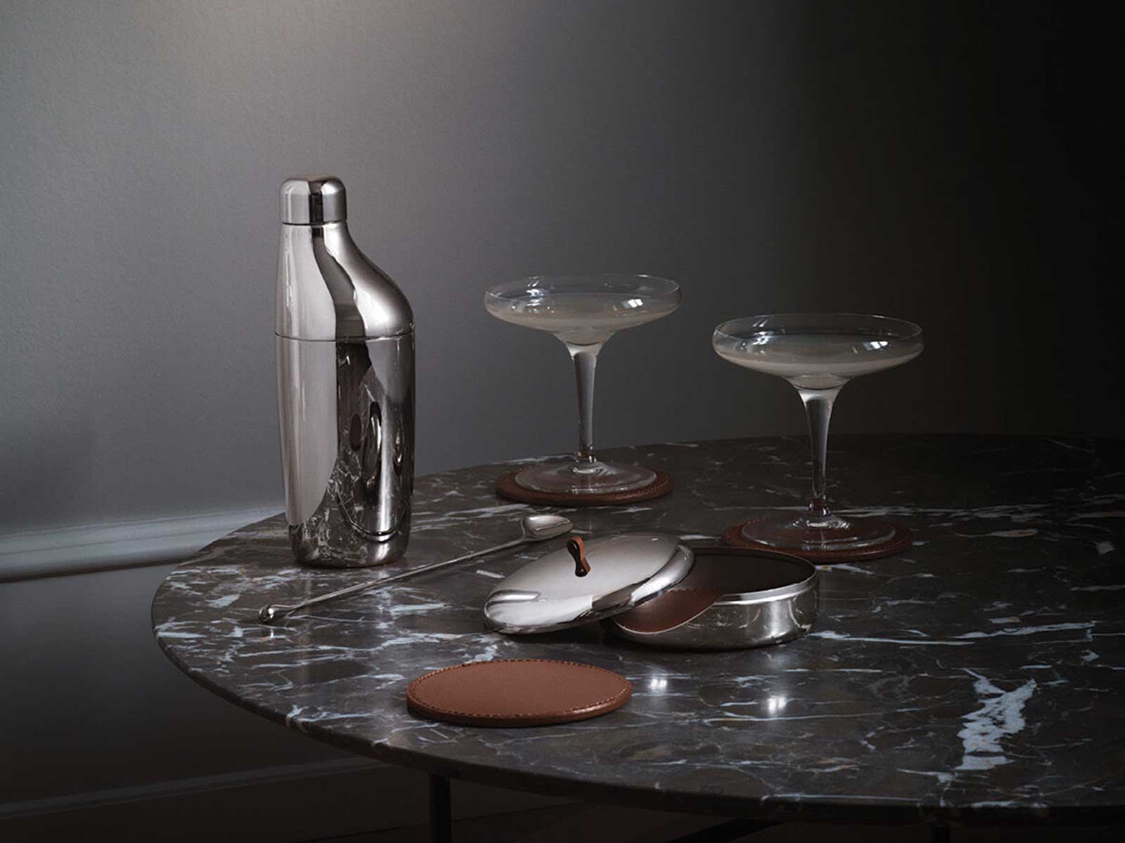 Подстаканники Georg Jensen Sky, набор