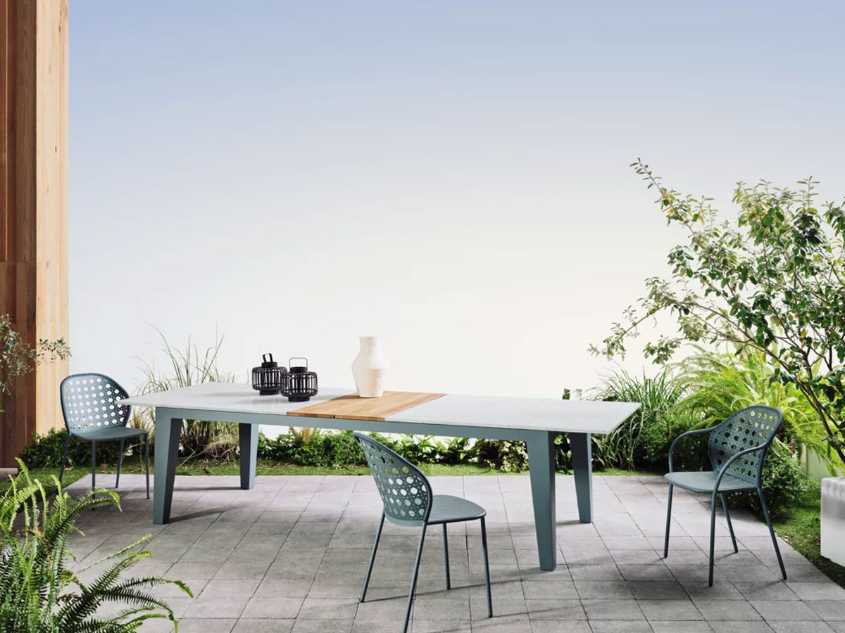 Gervasoni Brise 24 Outdoor Chair With Armrest