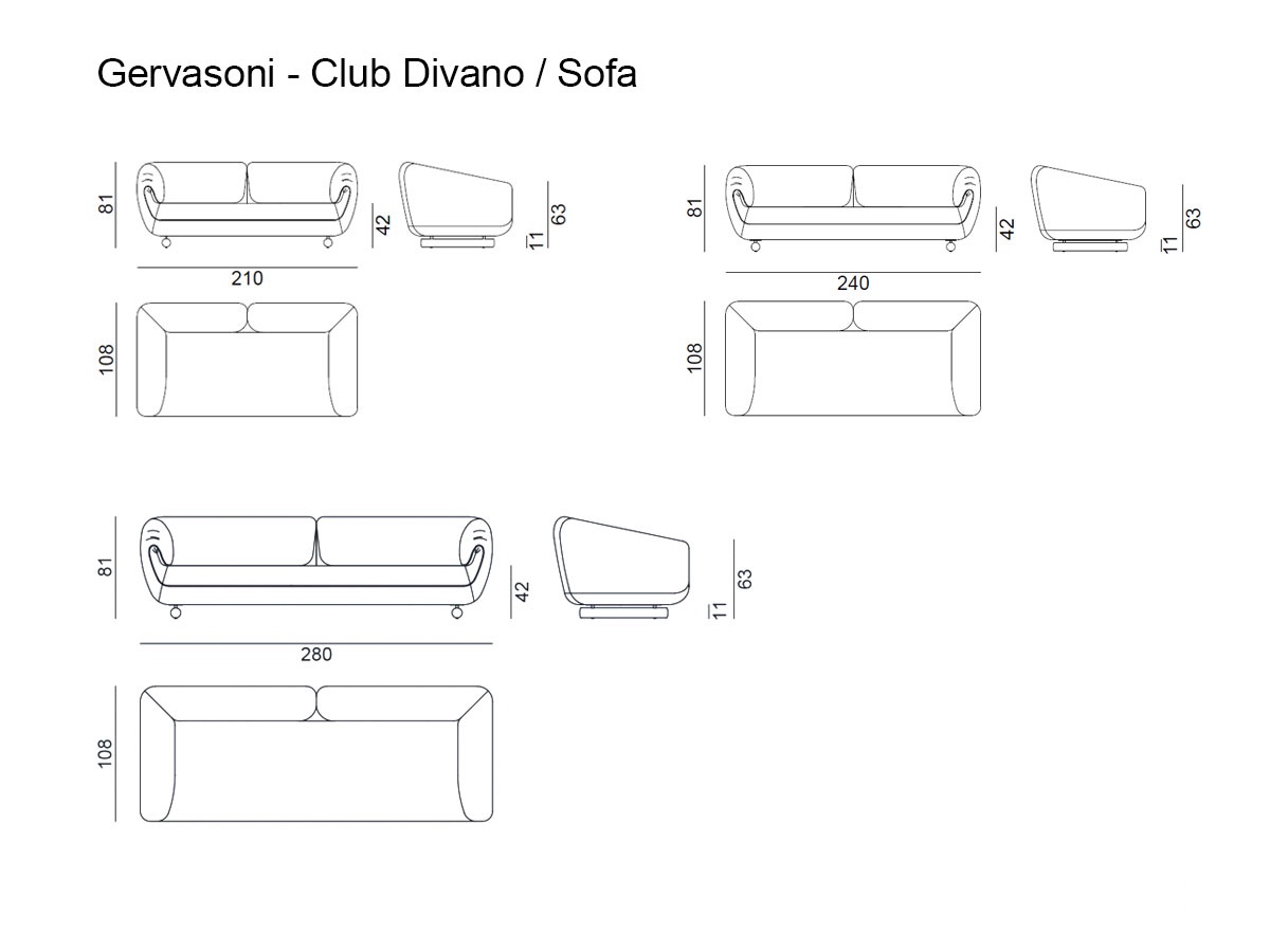 Gervasoni Club Sofa