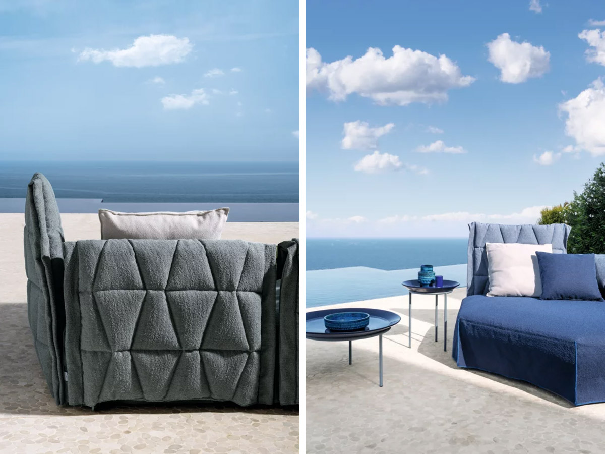Gervasoni Flair Outdoor Sofa Collection