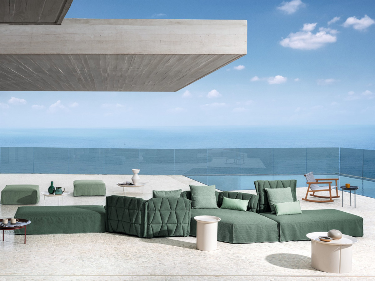 Gervasoni Flair Outdoor Sofa Collection