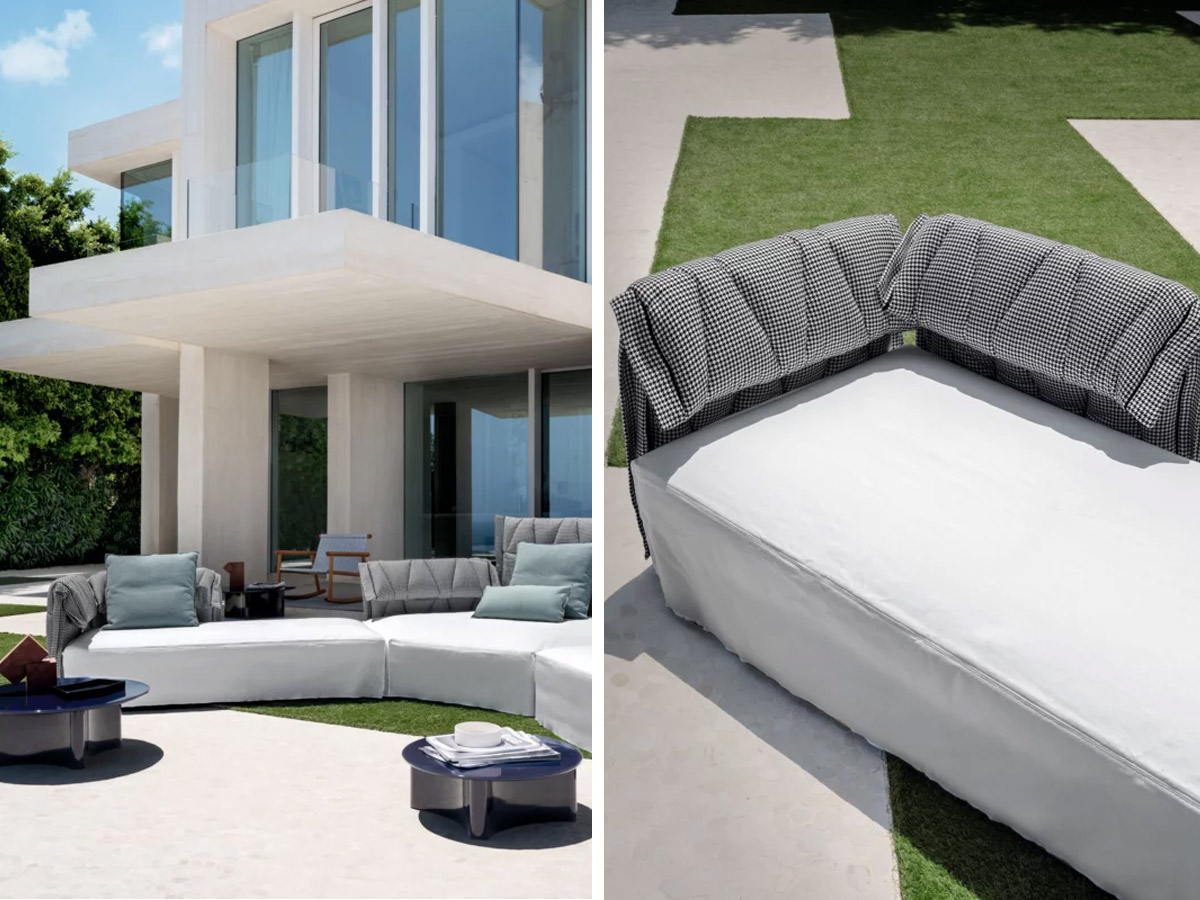 Gervasoni Flair Outdoor Sofa Collection