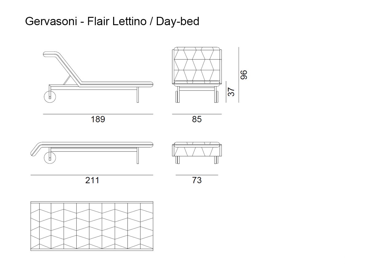Gervasoni Flair Day Bed