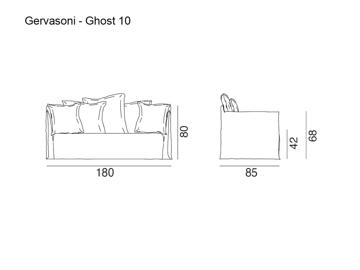 Gervasoni Ghost 10 Sofa