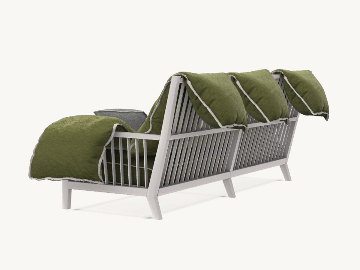 Gervasoni Gray 03 Three Seater Sofa