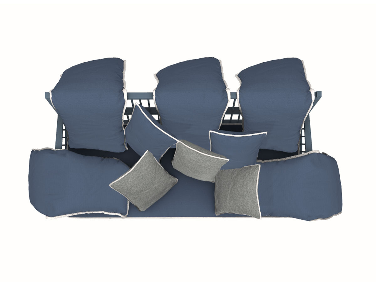 Gervasoni Gray 03 Three Seater Sofa