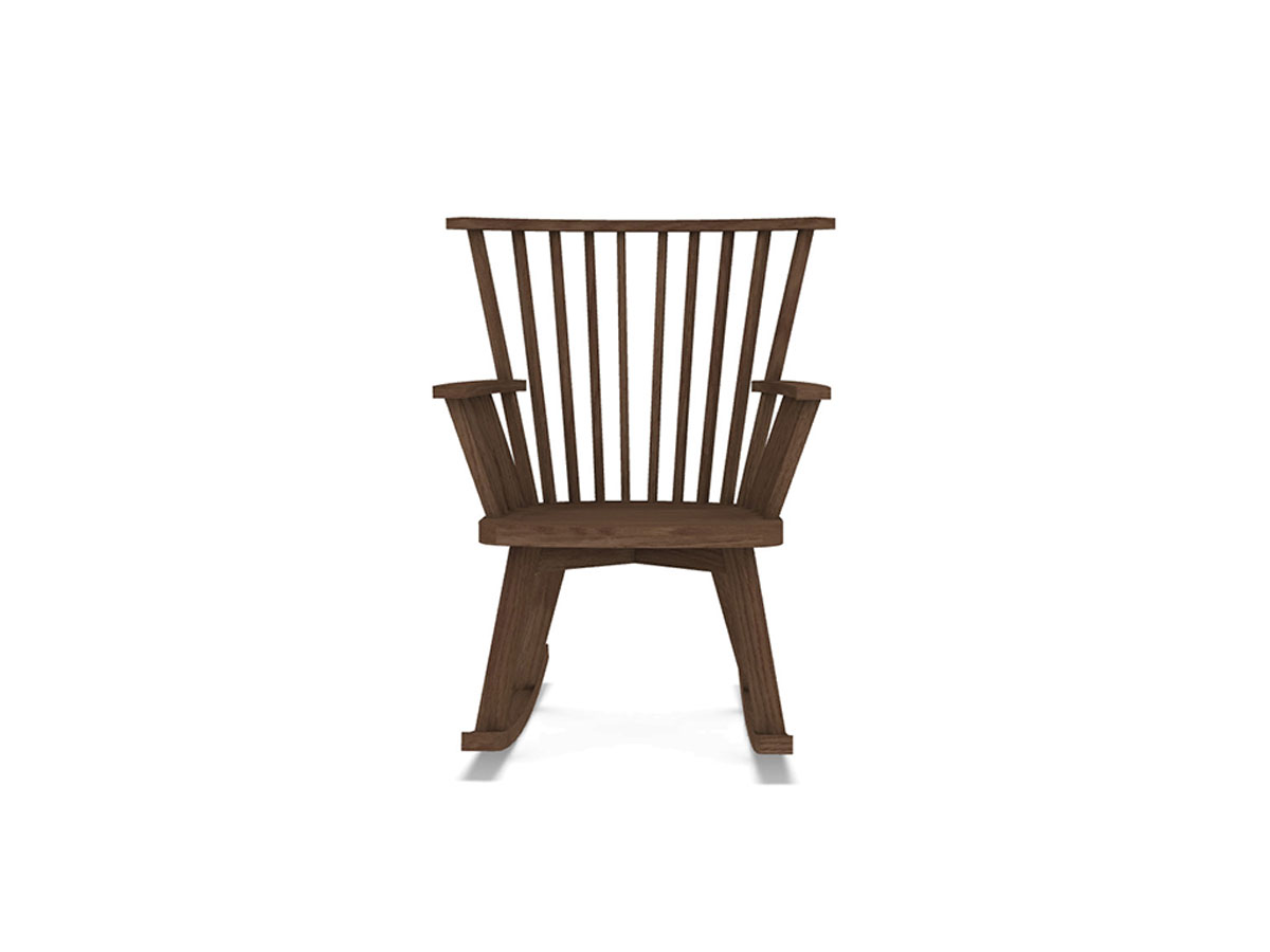 Gervasoni Gray 29 Rocking Chair Canaletto Walnut
