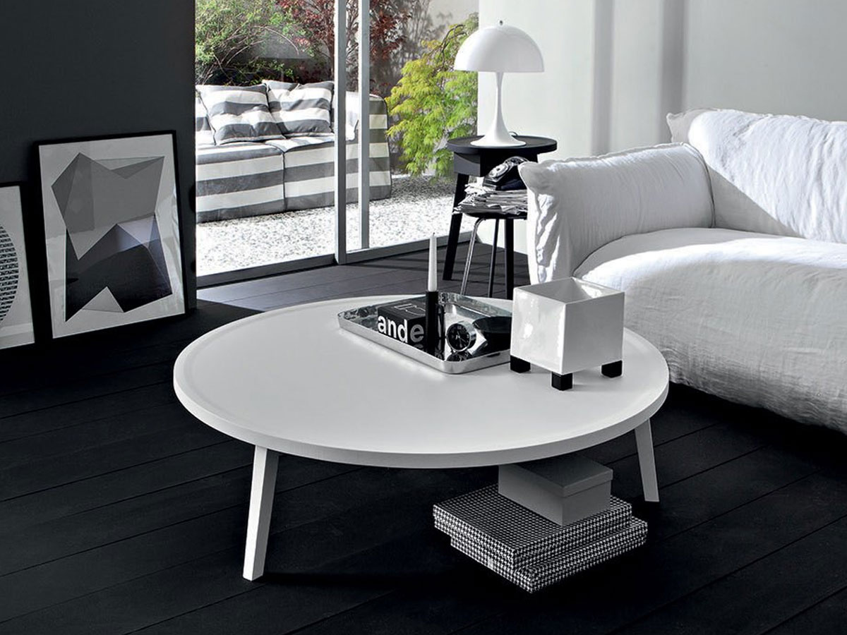 Gervasoni Gray 46 46 R Coffee Table