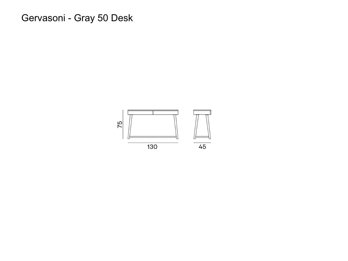 Gervasoni Gray 50 Desk