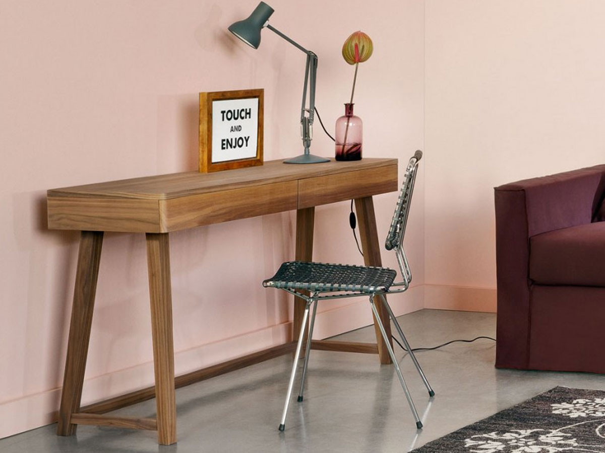 Gervasoni Gray 50 Desk Canaletto Walnut