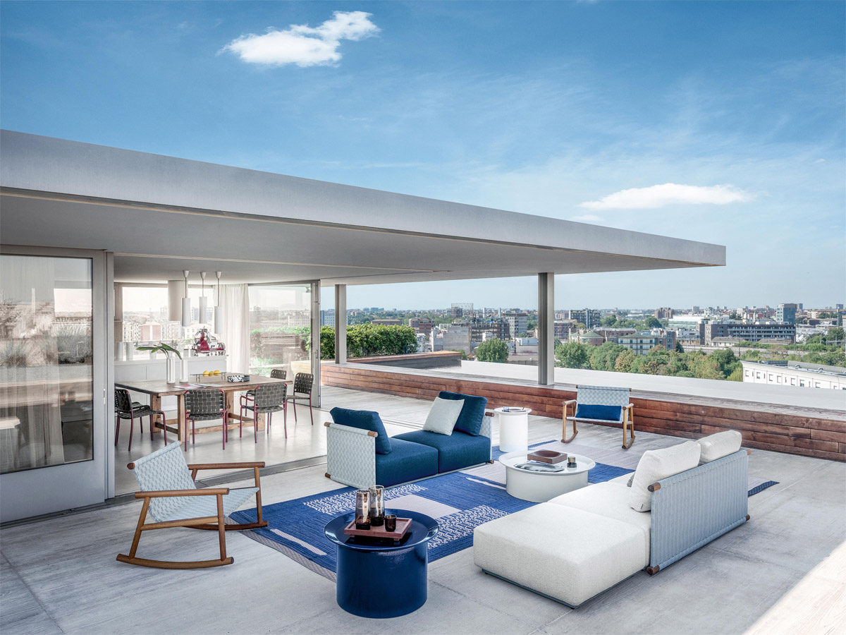 Gervasoni Hashi Outdoor Sofa Collection