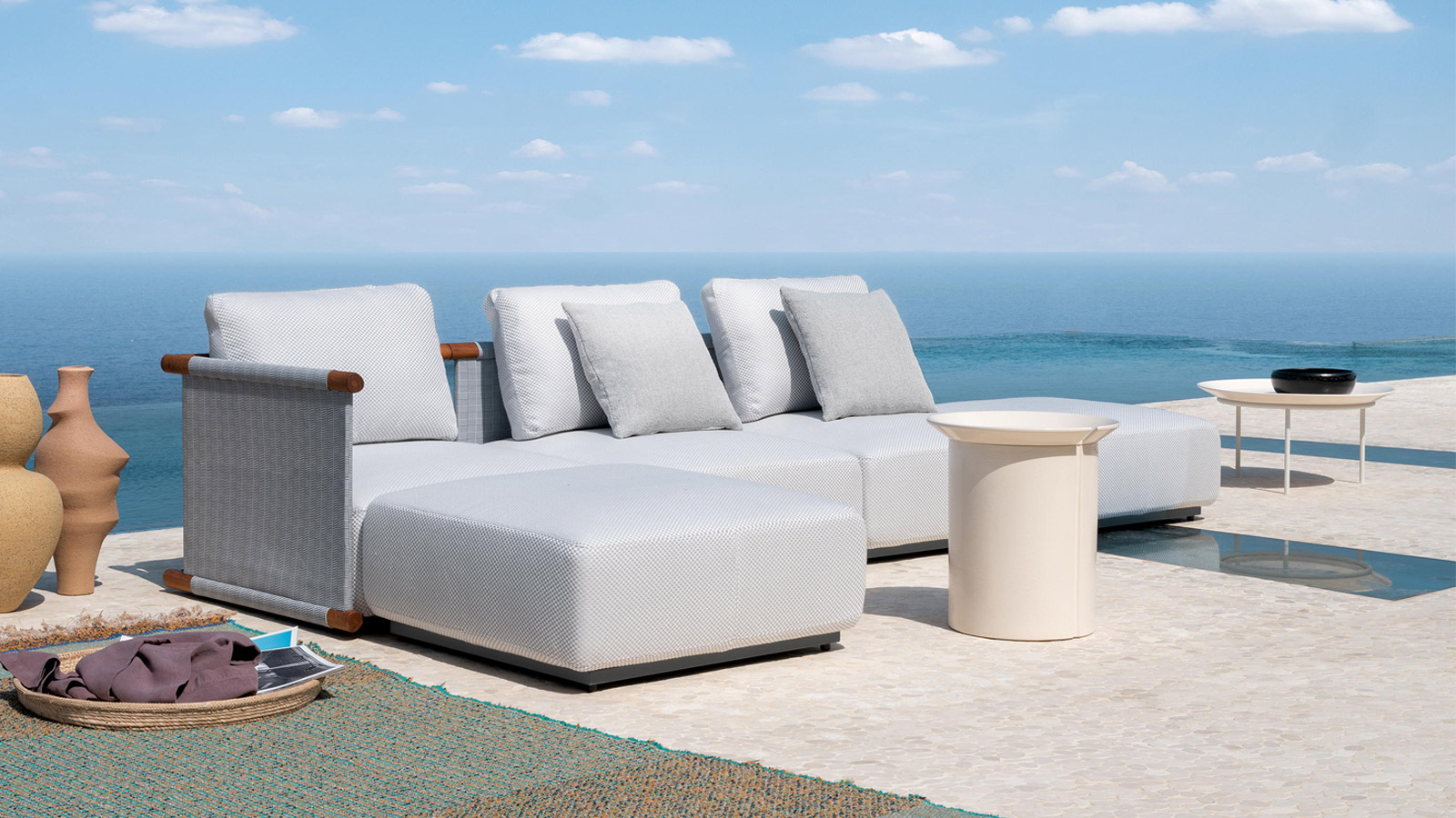 Gervasoni Hashi Outdoor Sofa Collection